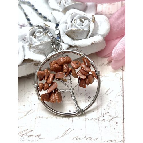 Goldfluss ÉLETFA medál  (lánccal is kérhető) 