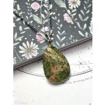 Unakit csepp medál (kérheted lánccal, vagy anélkül)