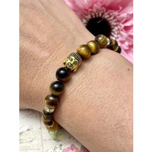 FÉLELEM NÉLKÜL tigrisszem karkötő