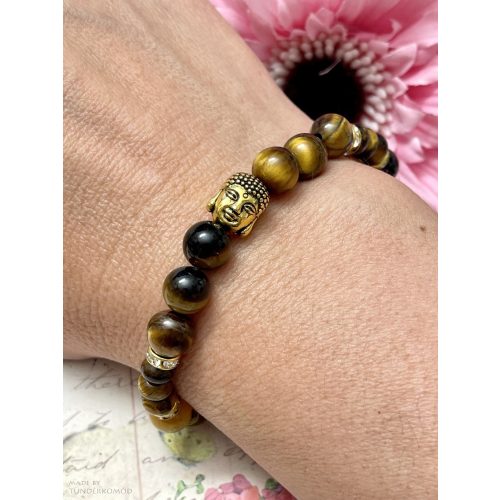 FÉLELEM NÉLKÜL tigrisszem karkötő