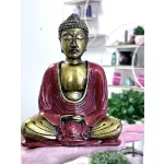 Meditáló Buddha szobor - közepes méret