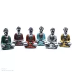 Meditáló Buddha szobor - kicsi méret, több színben