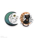 ROMANTIKUS HOLD kreatív matrica csomag (50 db/cs)