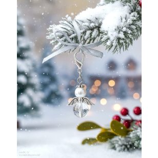 AZ EGÉSZSÉG ÉS SZERENCSE ANGYALA hegyikristály angyalka 