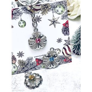   PRINCESS kulcstartó, táskadísz SWAROVSKI ELEMENTS KRISTÁLLYAL