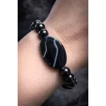 BELSŐ STABILITÁS achát karkötő