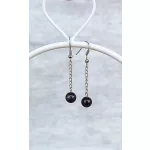 LILA VILÁG ametiszt fülbevaló