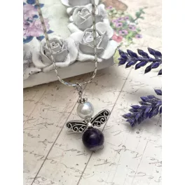  A NYUGALOM ANGYALA - ametiszt medál 