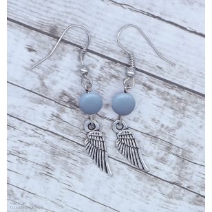 Angyali segítség fülbevaló - angelit