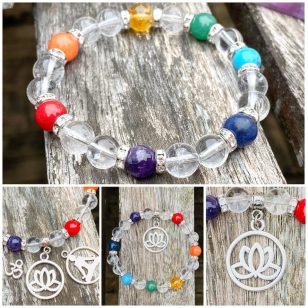 Hegyikristályos csakrakarkötő