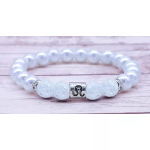 ️ OROSZLÁN horoszkópos karkötő hegyikristállyal