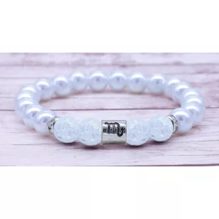 ️ SKORPIÓ horoszkópos karkötő hegyikristállyal