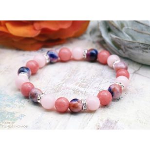 LIVING CORAL jáde karkötő