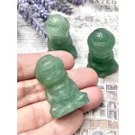 Buddha, többféle ásványból - 3 cm