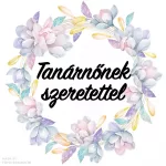 ANGYALI ÉRINTÉS pedagógus köszönet karkötő hegyikristállyal, fekete teklagyönggyel