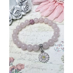 HISZEK MAGAMBAN rózsakvarc karkötő