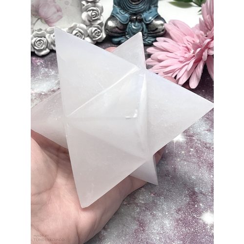 Szelenit merkaba, 8 cm