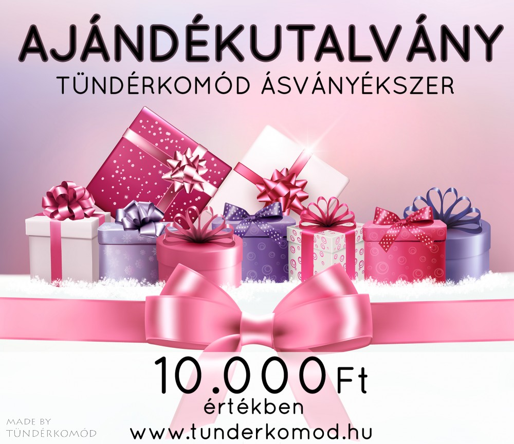 Karácsonyi ajándékutalvány 10000 Ft értékben Karácsonyi ajándékutalvány 10000 Ft értékben